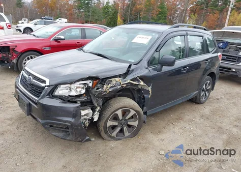2017 Subaru Forester 2.5I z USA, uszkodzony, nr VIN JF2SJABC5HH506991